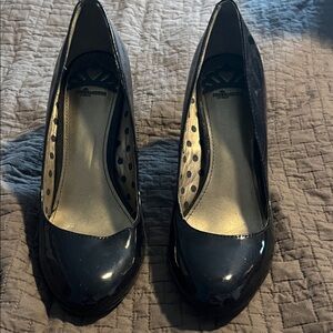 Fergalicious Black Patent Heels